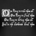 One ring to rule them all etc. inscription de l'anneau dans le Seigneur des Anneaux.