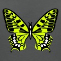 Papillon raliste trois couleurs  imprimer en ligne.