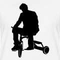 Sad keanu assis sur un tricycle, un motif meme et internet  personnaliser.