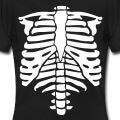 Squelette vectoriel  personnaliser spcial impression t-shirt.