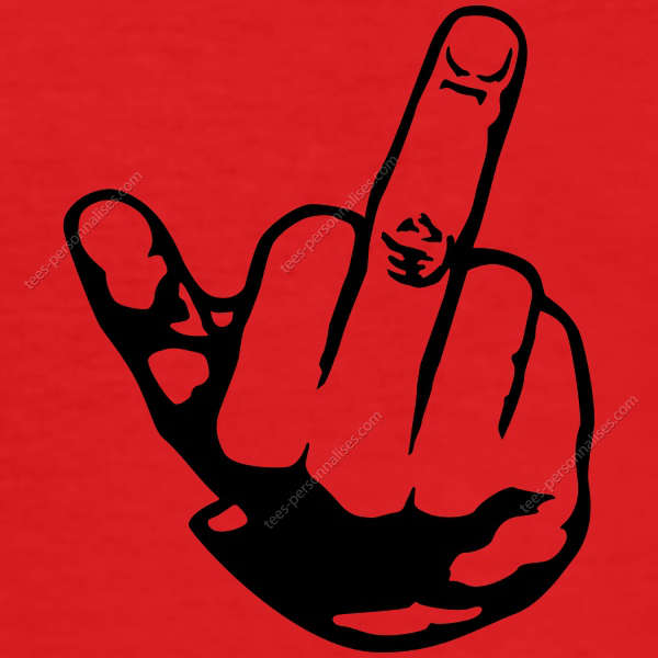 Avoir Images T Shirt Doigt D Honneur Homme Simple Fuck You A Personnaliser dernière par