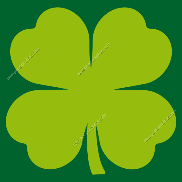 T Shirt Trefle A 4 Feuilles Trefle Irlandais Pour La St Patrick