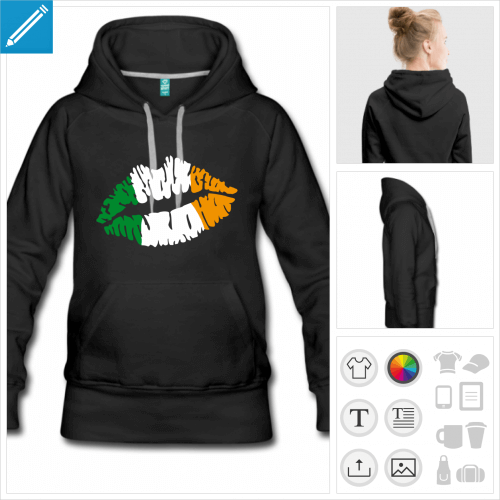hoodie St Patricks Day à créer en ligne