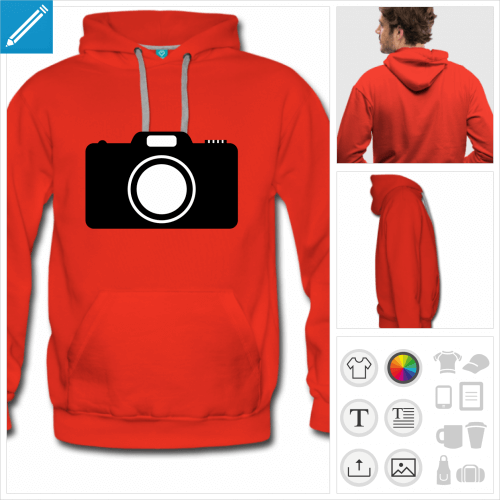 sweatshirt photo  personnaliser en ligne