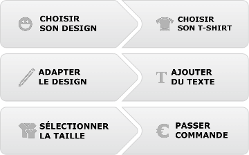 T-shirt long à commander en ligne