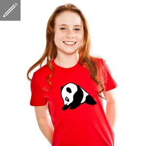 T-shirt panda kawaii pour ado  crer en ligne.