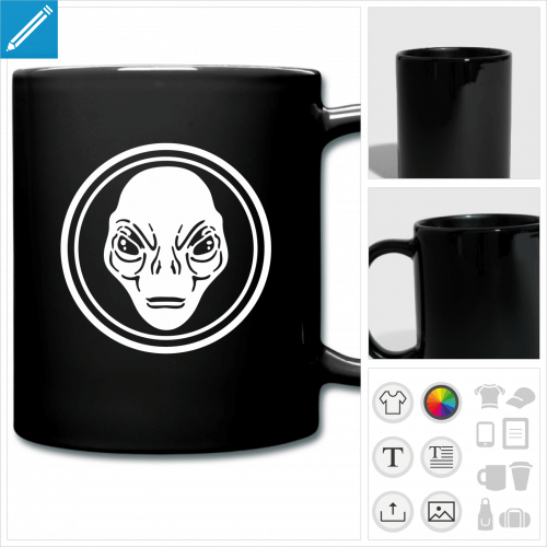 mug alien  personnaliser et imprimer en ligne