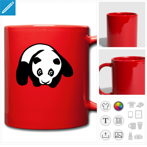 tasse panda kawaii  crer en ligne