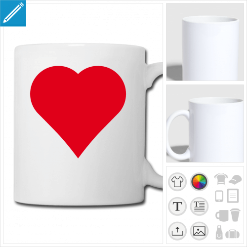 mug carte  crer soi-mme