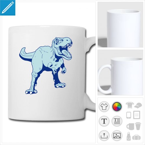 tasse dinosaure  personnaliser