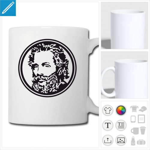 tasse Herman Melville  crer soi-mme