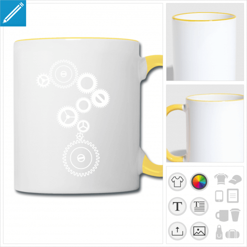 tasse rouages  crer en ligne