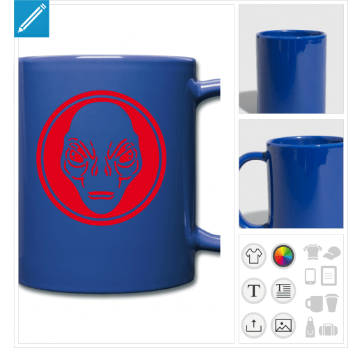 mug extraterrestre à personnaliser