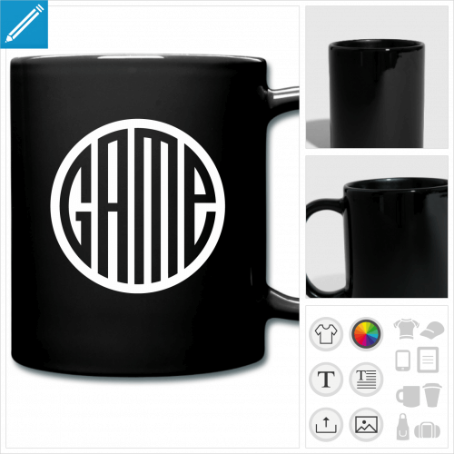 mug color gamer  crer soi-mme