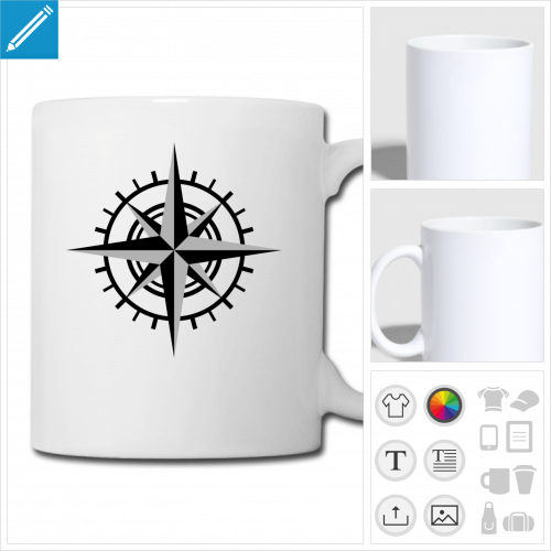 mug blanc geek  crer soi-mme