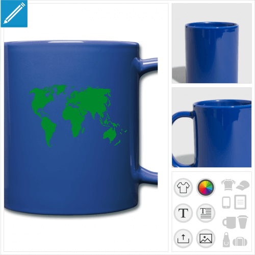 mug couleur terre  crer en ligne