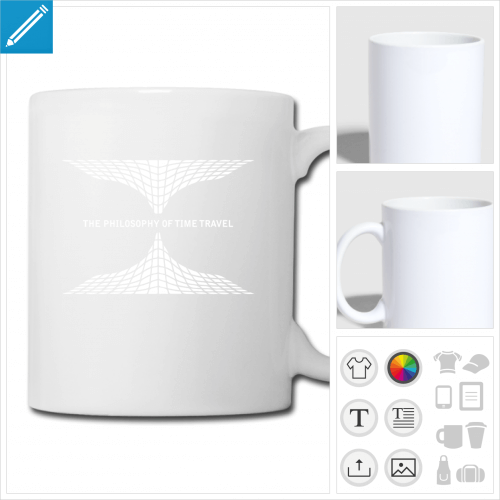 mug blanc science  personnaliser et imprimer en ligne