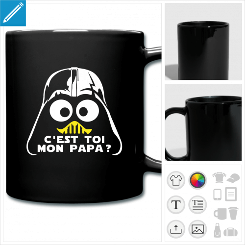 mug color humour geek  imprimer en ligne