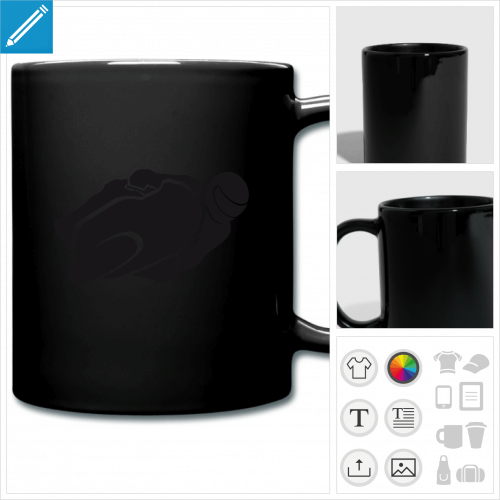 tasse motard  crer en ligne