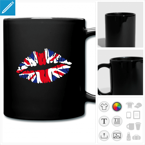 mug i love uk  crer en ligne