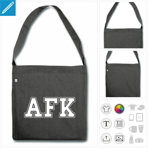 sac cabas afk  crer soi-mme