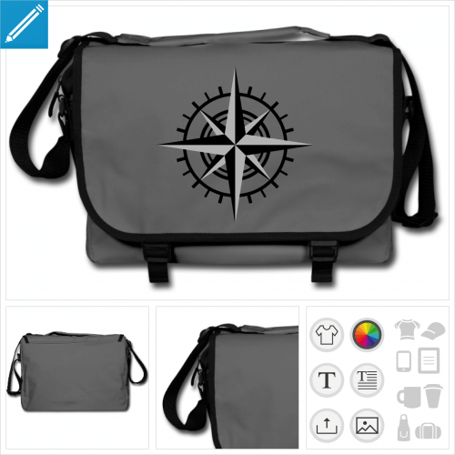 sac de cours geek personnalisable