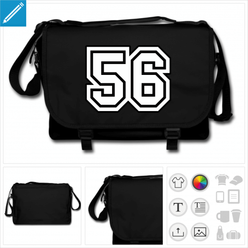 sac Nombre 56  personnaliser en ligne