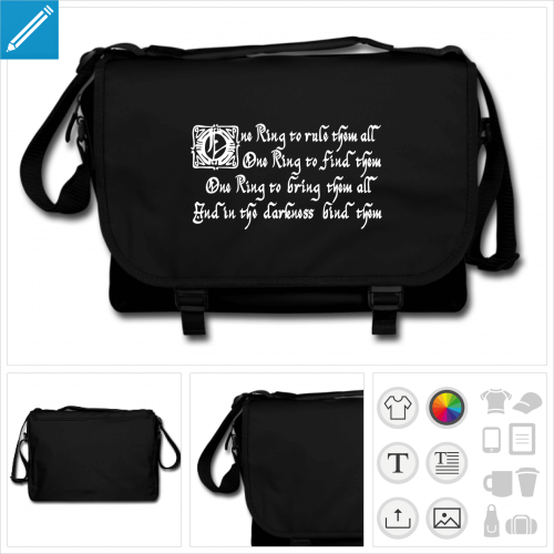 sac de cours geek  crer en ligne