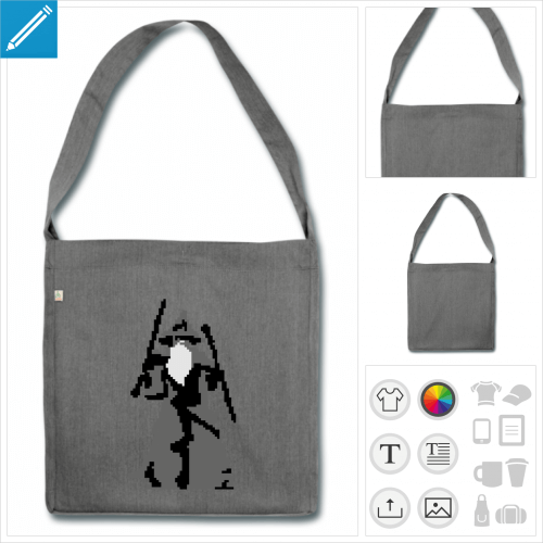 sac  bandoulire gandalf  crer en ligne