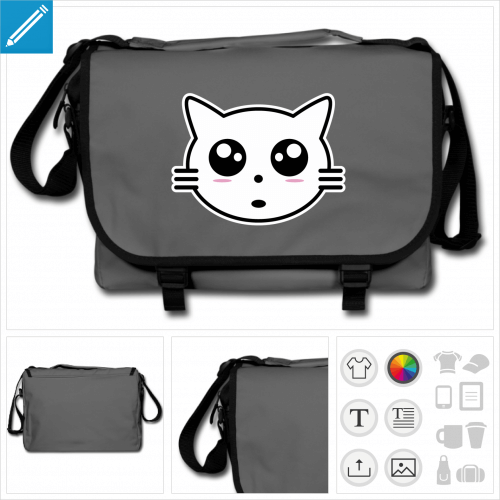 sac chaton  personnaliser en ligne