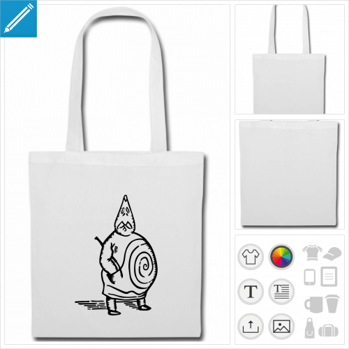 sac tissu ubu personnalisable