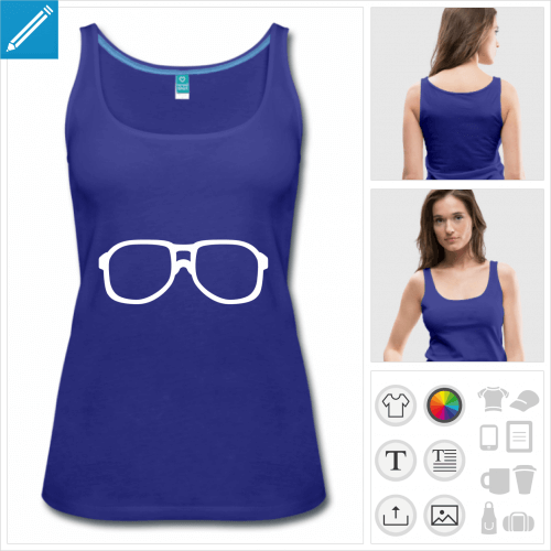 top femme lunettes nerd  imprimer en ligne