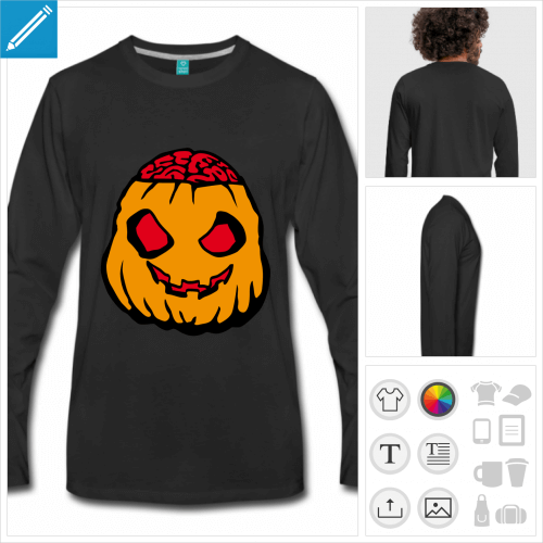 t-shirt halloween personnalisable