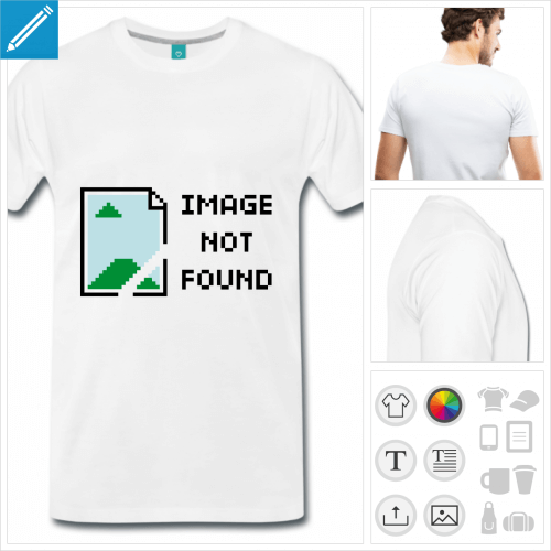 t-shirt image not found  personnaliser en ligne