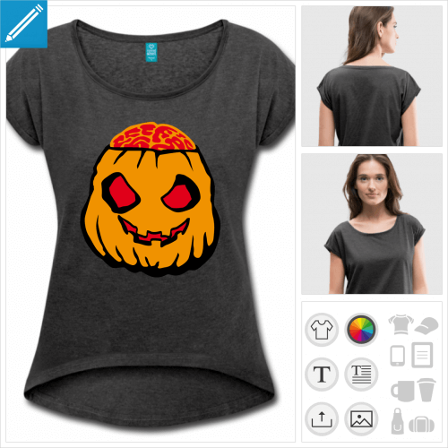 t-shirt asphalte halloween  crer en ligne