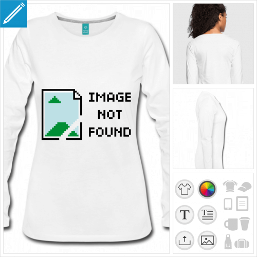 tee-shirt image not found  personnaliser en ligne