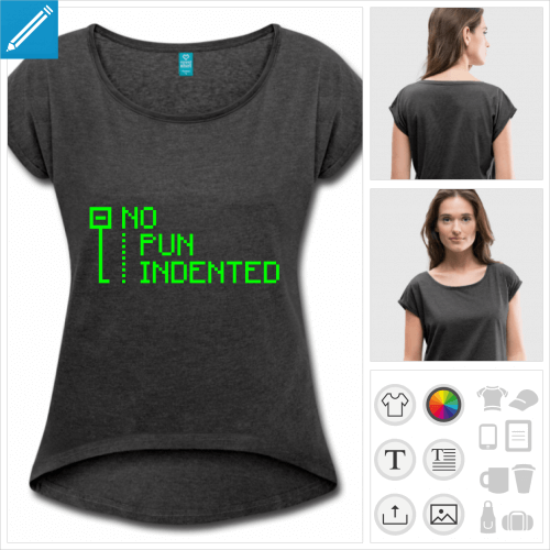 t-shirt informatique  crer en ligne