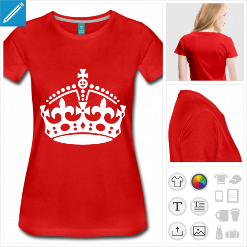 t-shirt keep calm  complter personnalisable