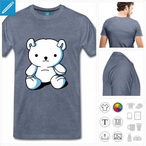 t-shirt premium kawaii  crer en ligne