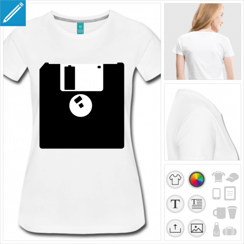 t-shirt nerd  personnaliser