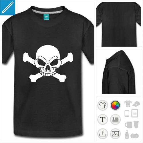 t-shirt ado tte de mort  crer soi-mme