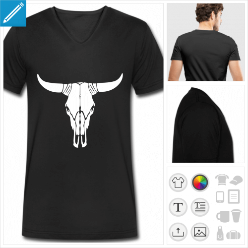 t-shirt texas  imprimer en ligne