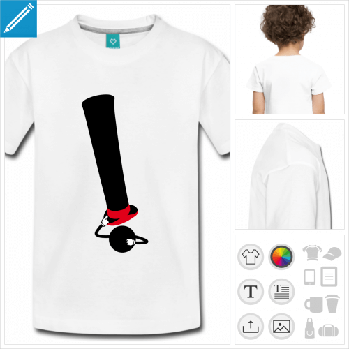 tee-shirt exclamation  imprimer en ligne